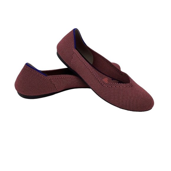 Rothy's Shoes - Rothy's Shoes Women's Size 9.5 Red Round Toe Ballet The Flat Washable